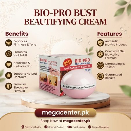 Bio Pro Breast Enlargement Cream In Pakistan | Best Thai Herbal Bust Enhancement Cream