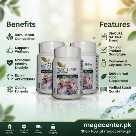 Diacure Natural Capsule In Pakistan
