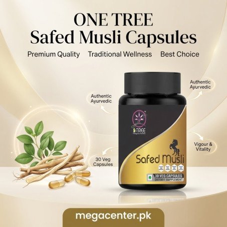1 Tree Safed Musli Capsules In Pakistan