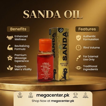 Sanda Oil In Pakistan | Best Ayurvedic Massage Oil for Male Vitality