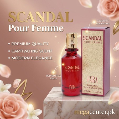 Fara Women - Scandal 100ml Eau de Parfum Perfume For Women In Pakistan