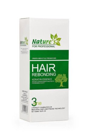 Nature's Professional Hair Rebonding 3 in 1 Keratin Essence 1000 ML