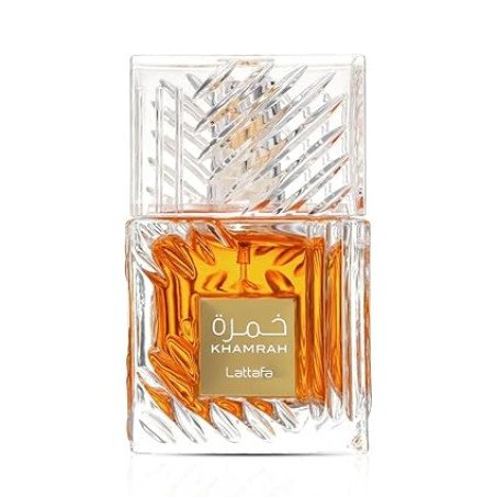 Lattafa Khamrah Eau de Parfum - Unisex Aromatic Spicy Fragrance