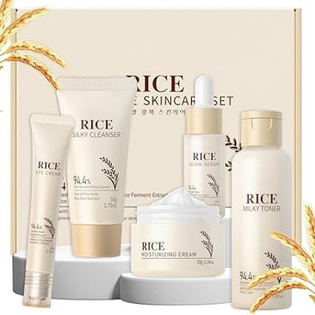 LAIKOU Rice Radiance Skincare Gift Set