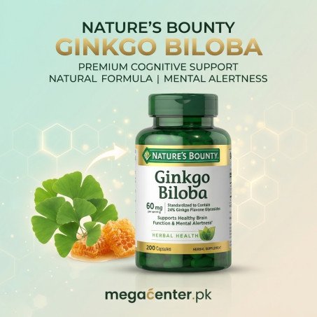 Ginkgo Biloba Nature's Bounty In Pakistan