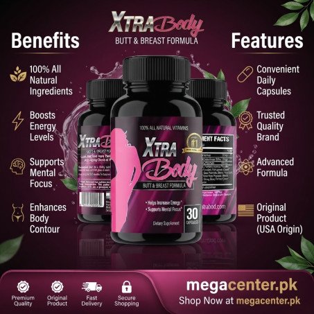 XtraBody Butt Enhancement and Breast Enlargement Supplement Price In Pakistan