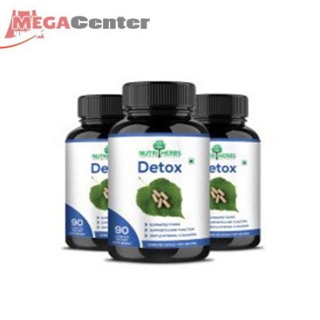 Nutriherbs Detox 800mg Capsules In Pakistan | Natural Herbal Cleanser