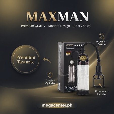 Maxman Pressure Gauge Penis Pump In Pakistan