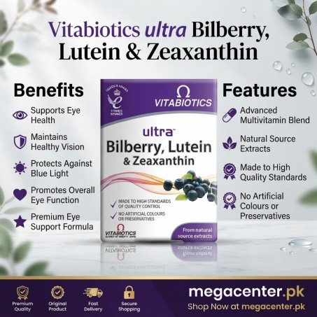 Vitabiotics Ultra Bilberry Lutein and Zeaxanthin Price in Pakistan