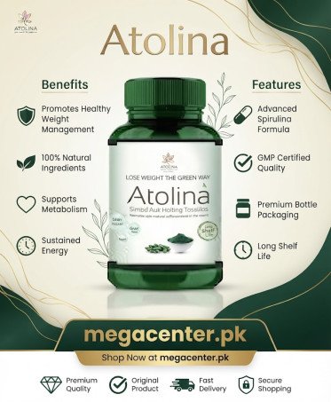 Atolina  Spirulina Tablets In Pakistan