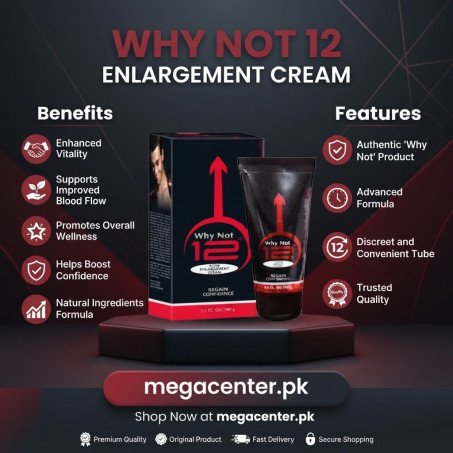 Why Not 12 Inches Cream In Pakistan | Best Herbal Male Performance Cream